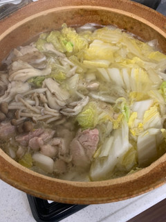 鶏肉と白菜の生姜鍋-レシピのメイン写真