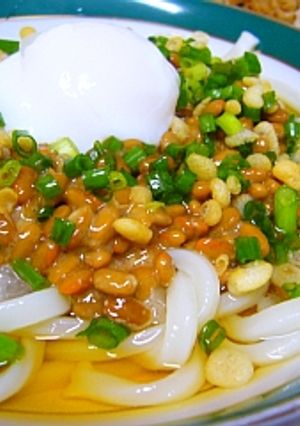 冷やし納豆うどん-レシピのメイン写真