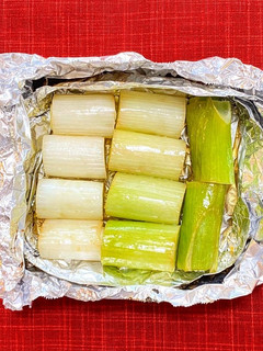 長ネギのホイル焼き-レシピのメイン写真