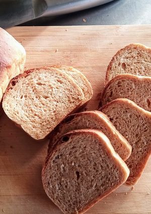 ふすま入りパン　ブラウワー全粒粉で作る-レシピのメイン写真