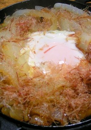 卵とろ~り玉葱ステーキ-レシピのメイン写真