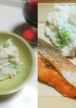 長芋クリームチーズサラダ-レシピのメイン写真