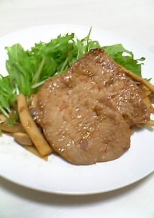 簡単&がっつり☆豚肉しょうが焼き-レシピのメイン写真
