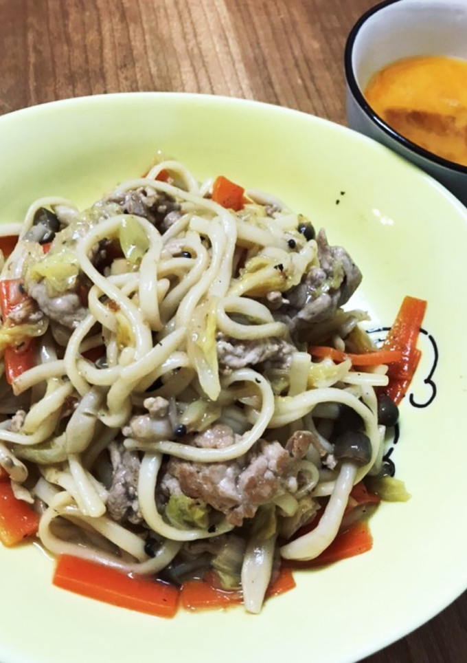 すき焼き焼きうどん！-レシピのメイン写真