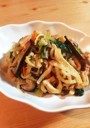 旨味がup♪♪彩り鮮やか切り干し大根-レシピのメイン写真