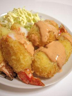 ぽてぽてエビフライ-レシピのメイン写真