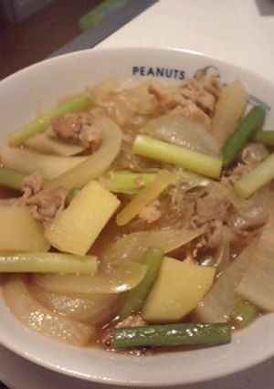 豚肉と春雨の炒め煮！野菜たっぷり-レシピのメイン写真