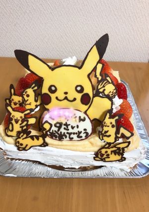 ピカチューケーキ-レシピのメイン写真