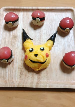 ピカチュー寿司-レシピのメイン写真