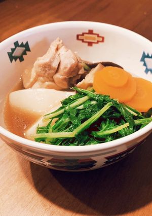 義母にも褒められる!?簡単お雑煮♪-レシピのメイン写真