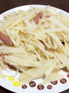 じゃがいもとウインナーの簡単マヨソテー-レシピのメイン写真