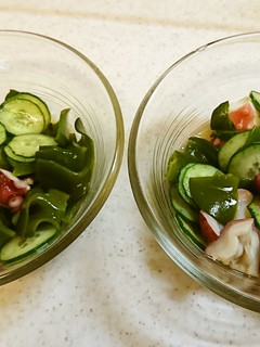 新物めかぶの酢の物-レシピのメイン写真
