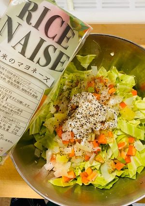 キャベツ大量消費★植物性のコールスロー-レシピのメイン写真