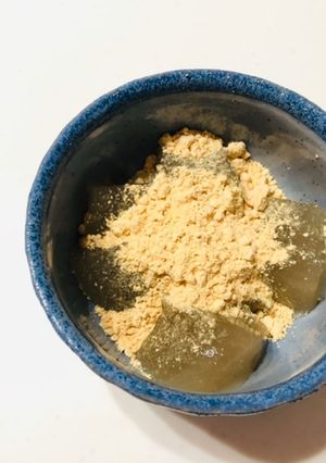 電子レンジで簡単！低糖質もちもちわらび餅-レシピのメイン写真