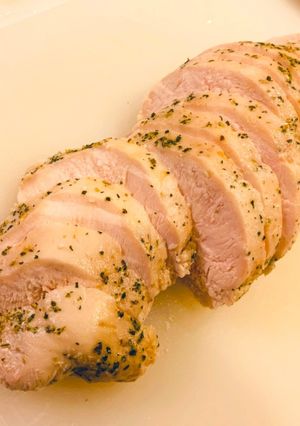 ＊巻かずに簡単な鶏ハム＊-レシピのメイン写真
