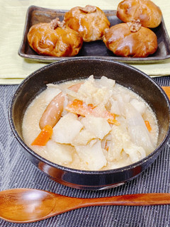 なおみんのお野菜たっぷりお味噌スープ-レシピのメイン写真
