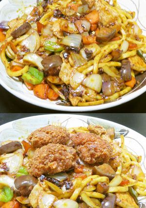 中華風焼うどん☆回鍋肉：ホイコーロー味-レシピのメイン写真
