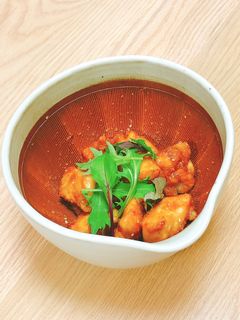 鶏肉の甘酢ごまだれ-レシピのメイン写真