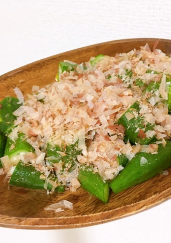 納豆のタレで簡単♪オクラのお浸し風-レシピのメイン写真