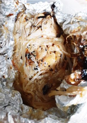 簡単鶏肉のホイル焼き⭐-レシピのメイン写真