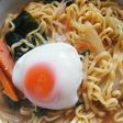 ヘルシなーケンジの味噌汁ラーメン美味!