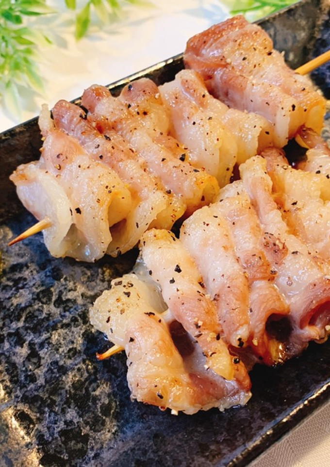 【あと一品！】簡単*豚バラの串焼き-レシピのメイン写真