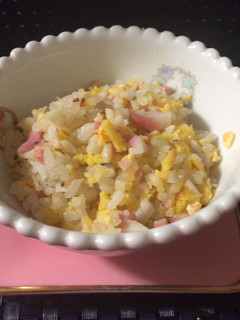 残り物で充分美味しく栄養たっぷり炒飯-レシピのメイン写真