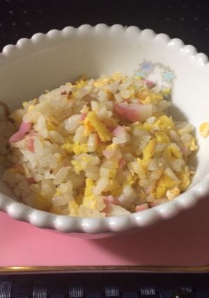 残り物で充分美味しく栄養たっぷり炒飯-レシピのメイン写真