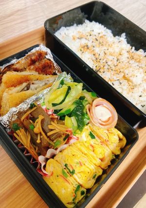 2月25日　お弁当-レシピのメイン写真