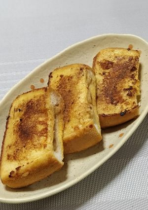 秘訣はマヨソテー！バナナフレンチトースト-レシピのメイン写真