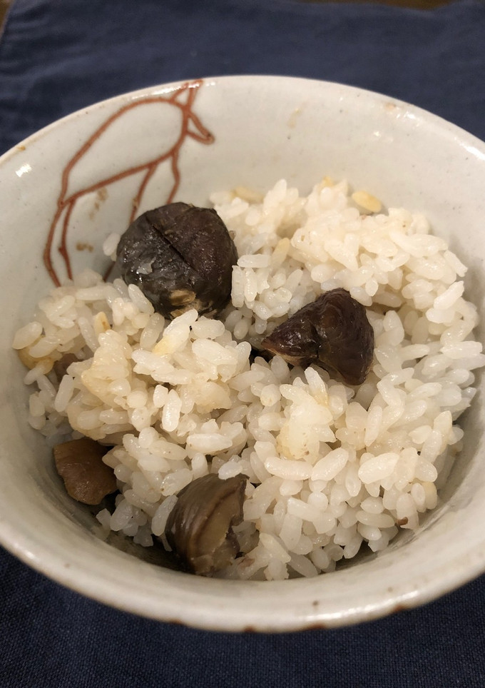 お手軽、簡単！甘栗で栗ご飯-レシピのメイン写真
