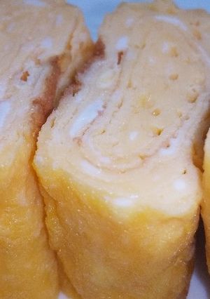 卵と砂糖と塩だけ数字は２♪甘い卵焼き☆-レシピのメイン写真