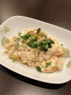 ゆで鶏と豆腐で簡単ヘルシーおつまみ♬︎♡-レシピのメイン写真