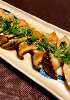 コリコリ♪エリンギのバターポン酢炒め-レシピのメイン写真