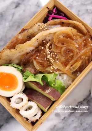 お弁当に！豚肉の生姜焼き-レシピのメイン写真