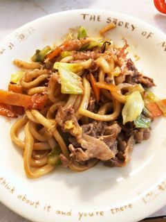 シンプルな焼うどん-レシピのメイン写真