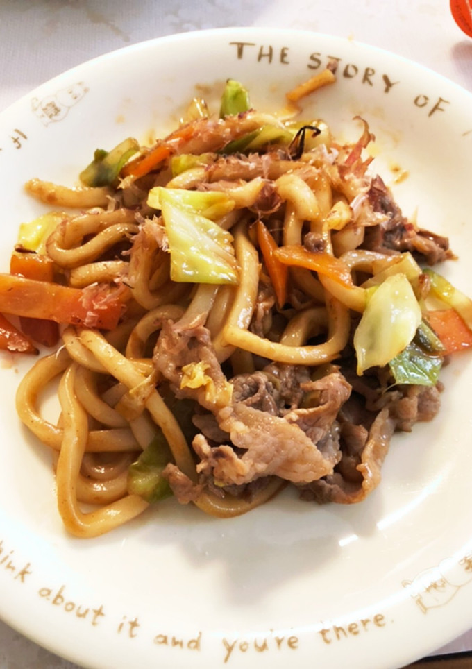 シンプルな焼うどん-レシピのメイン写真