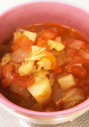 フレッシュトマトのミネストローネ☆-レシピのメイン写真