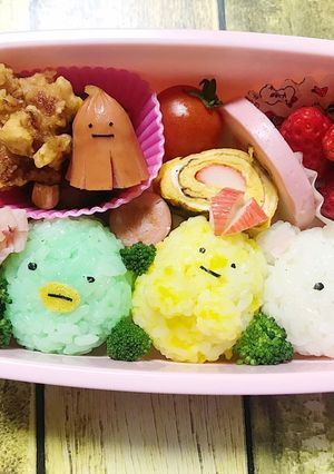 すみっこぐらし キャラ弁当 -レシピのメイン写真