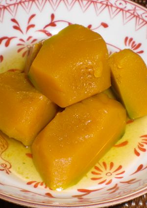 きれいなかぼちゃの煮物-レシピのメイン写真