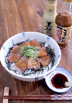 ごまだれ漬け丼-レシピのメイン写真