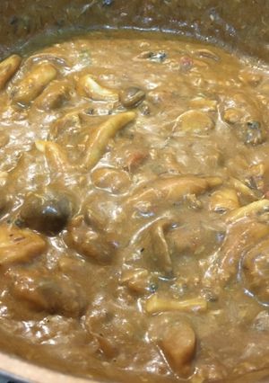 サバ缶とキノコのカレー♫-レシピのメイン写真