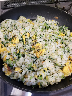 朝チャーハン 小松菜しらすのさっぱり炒飯-レシピのメイン写真