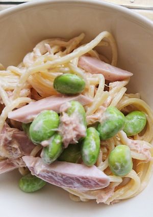 枝豆のスパサラ(⌒‐⌒)-レシピのメイン写真