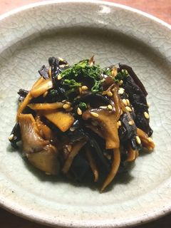 エリンギと生きくらげの佃煮-レシピのメイン写真
