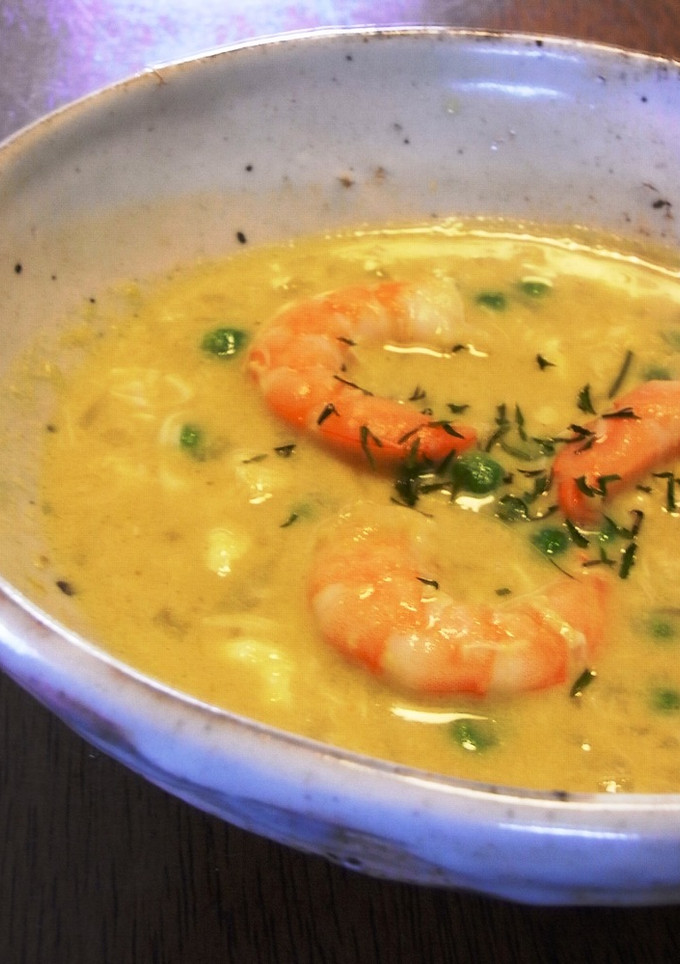 えびとお豆のやさしいスープ-レシピのメイン写真
