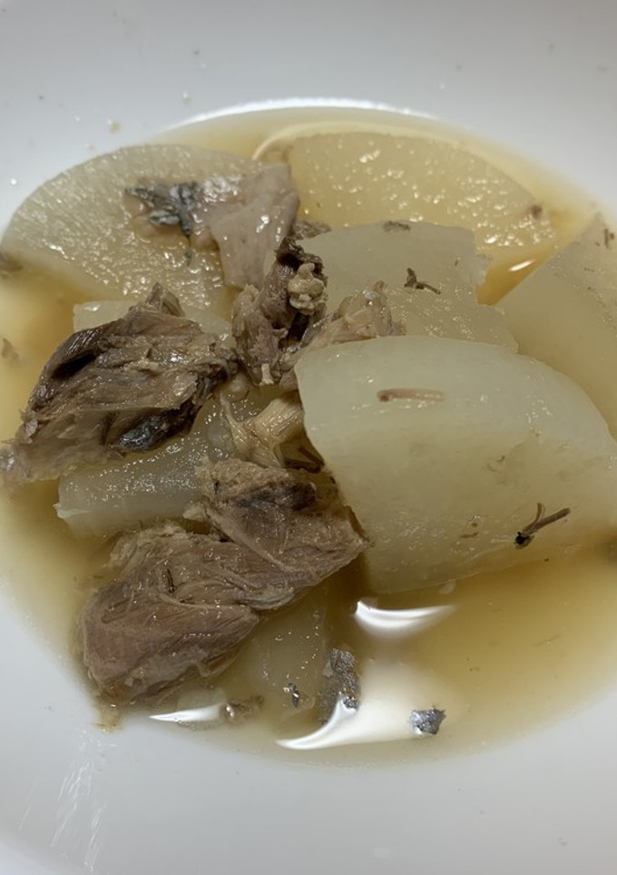 大根とサバ缶の煮物-レシピのメイン写真