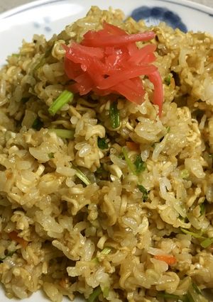 ゴマ味ラーメンチャーハン-レシピのメイン写真