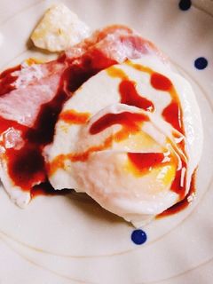 ベーコンエッグ-レシピのメイン写真