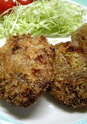 冷めてもおいしいメンチカツ-レシピのメイン写真